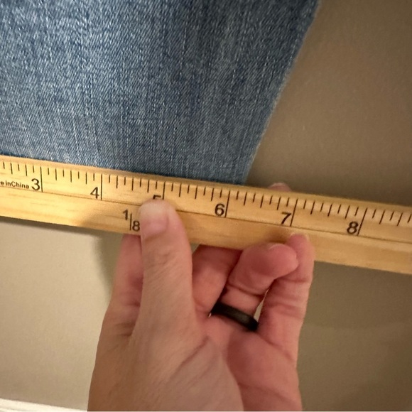 Talbots Straight Leg Jean Womens Size 8 Petite Blue Denim Comfort Classic - Picture 7 of 9